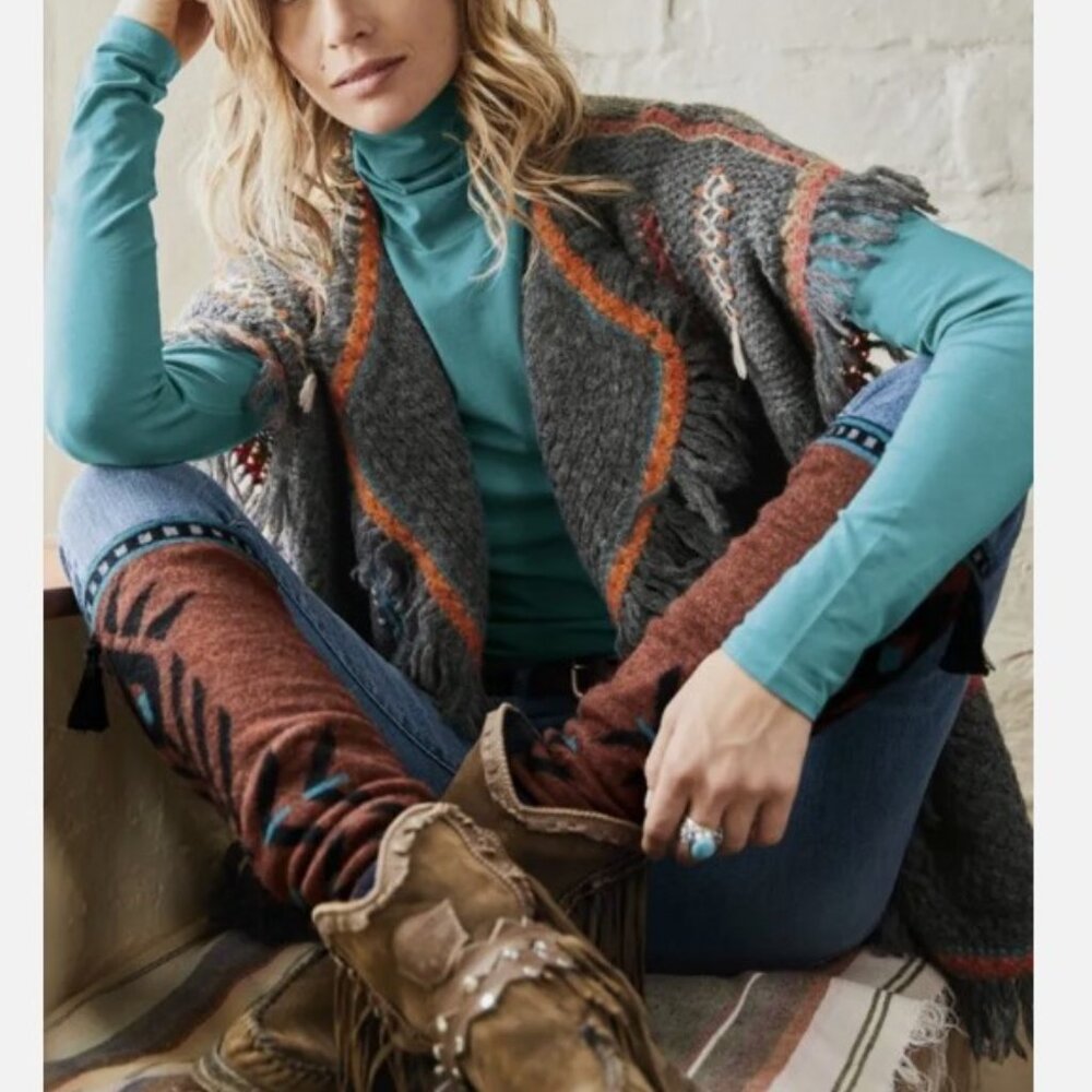 Peruvian Connection Baby Alpaca Altiplano Vest M/L